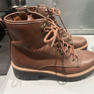 Indigo Brown Ankle Boots